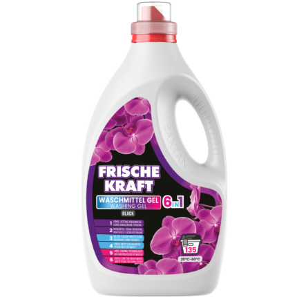 Frische Kraft 6in1 Laundry Gel for Black Fabrics 135 W 4.05 L